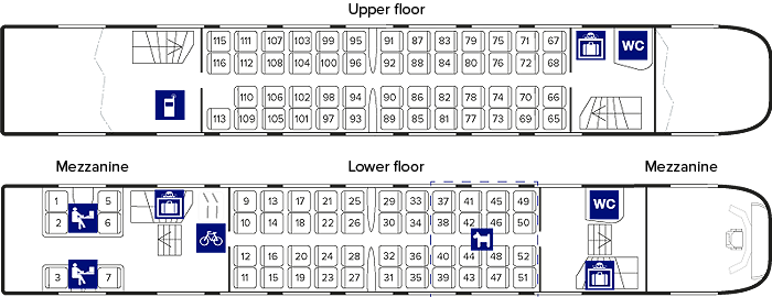Схема вагона Edo