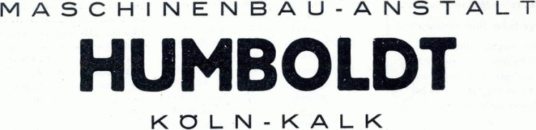 Maschinenbauanstalt Humboldt (Maschinenfabrik für Bergbau von Sievers und Co)