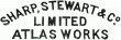 Sharp, Stewart and Company (Sharp, Greenleaves & Co., Sharp, Roberts & Co., Sharp Bros., Atlas Works)