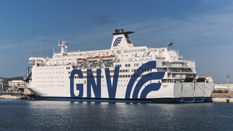 Теплоход GNV Atlas (SNAV Lazio, Pride of Portsmouth, Olau Britannia)