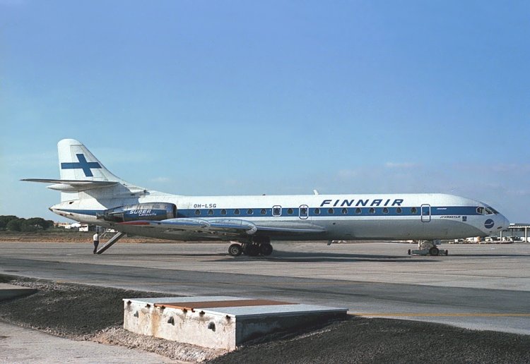 Самолет Caravelle 10B (Super Caravelle, SE 210)