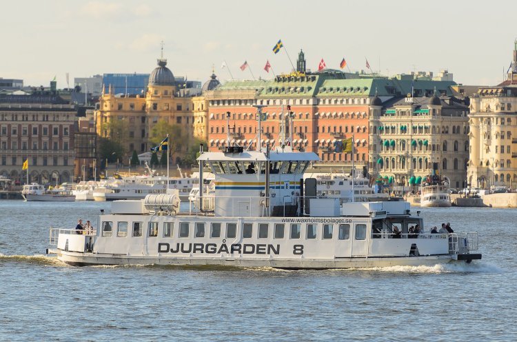 Теплоход Djurgården 8