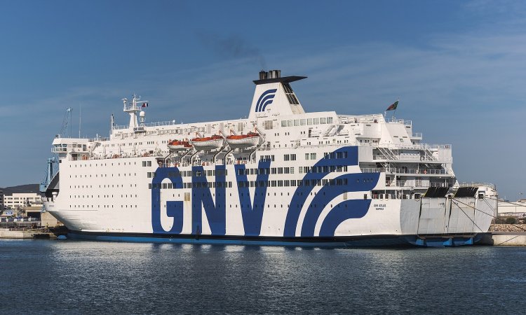 Теплоход GNV Atlas (SNAV Lazio, Pride of Portsmouth, Olau Britannia)