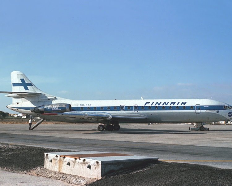 Самолет Caravelle 10B (Super Caravelle, SE 210)