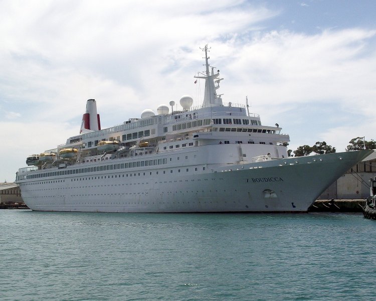 Теплоход Boudicca (Royal Viking Sky, Sunward, Birka Queen, Golden Princess, Superstar Capricorn, Hyundai Kumgang, Grand Latino)