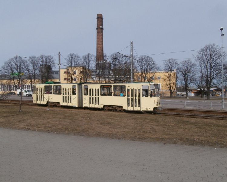 Трамвай Tatra KT4D