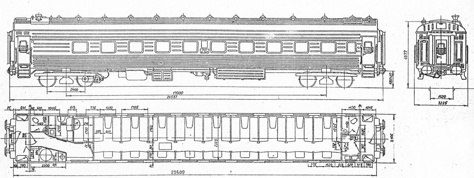 Схема вагона 61-425