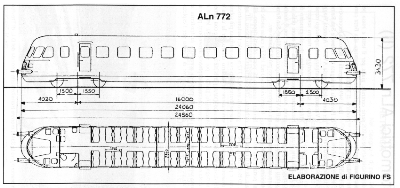 Схема автомотрисы ALn 772