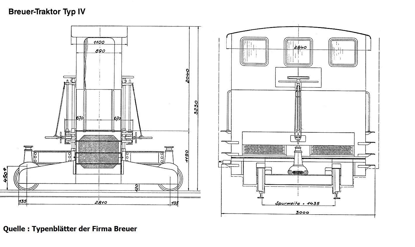 Схема локомотива Breuer IV